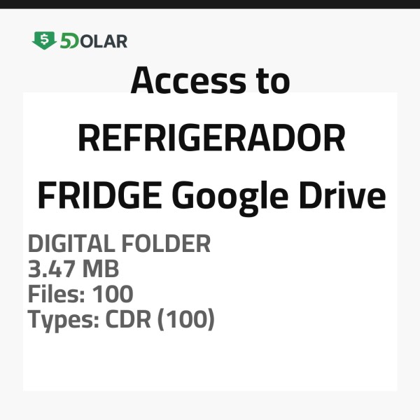الوصول إلى مجلد REFRIGERADOR - FRIDGE على Google Drive