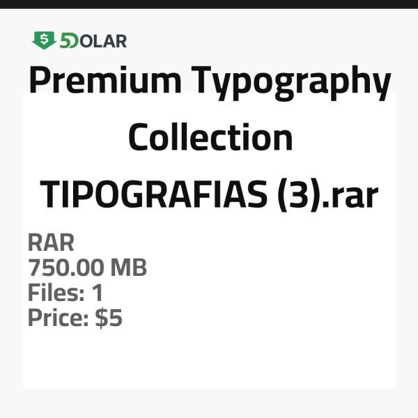 Premium Typography Collection - TIPOGRAFIAS (3).rar