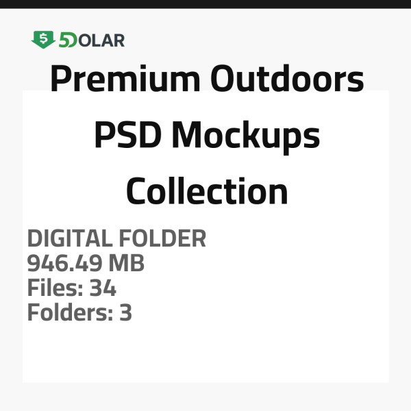 Premium Outdoors PSD Mockups Collection