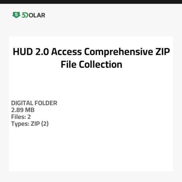HUD 2.0 Access - Comprehensive ZIP File Collection