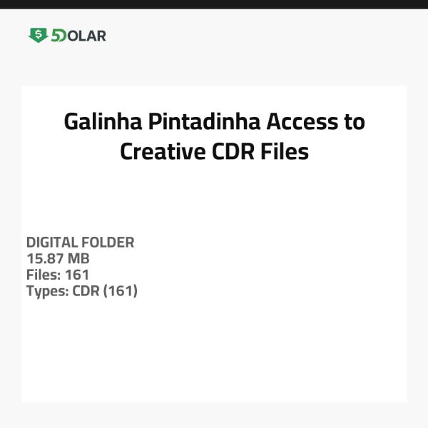 Galinha Pintadinha - Zugang zu kreativen CDR-Dateien
