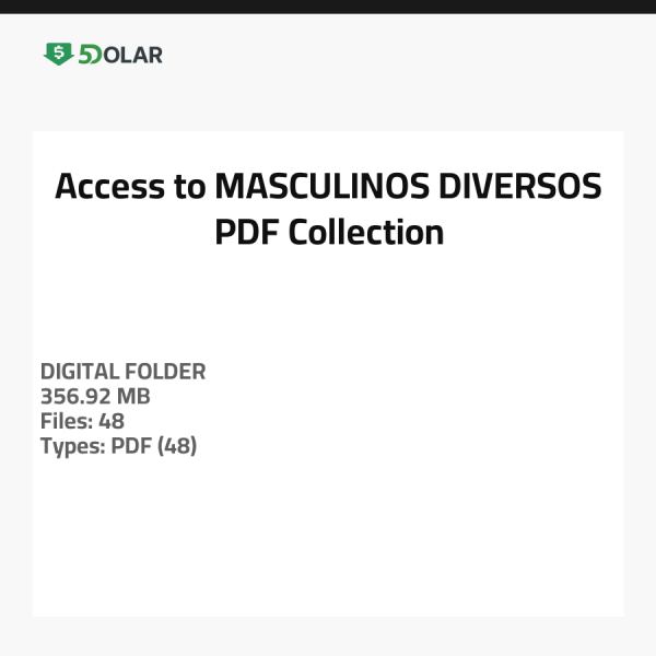 الوصول إلى MASCULINOS - DIVERSOS - مجموعة PDF