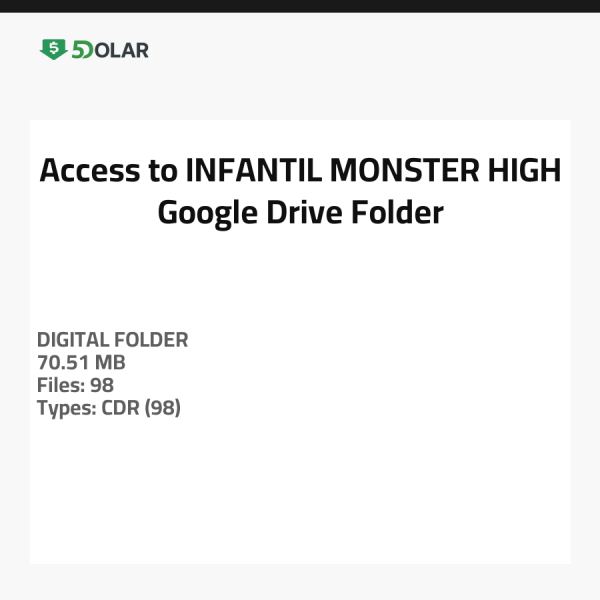 Zugriff auf INFANTIL - MONSTER HIGH Google Drive Ordner