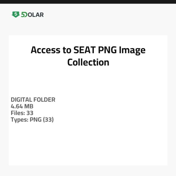Zugriff auf die SEAT PNG-Bildsammlung