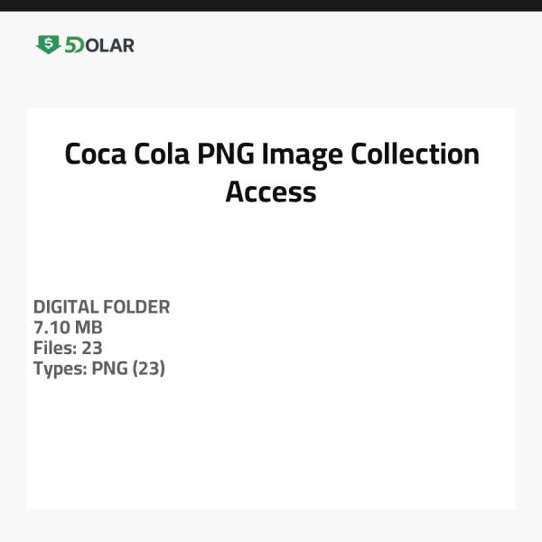 Zugang zur Coca-Cola PNG-Bildsammlung