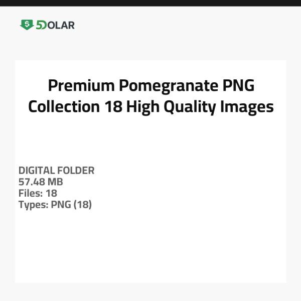 Premium Granatapfel PNG Sammlung - 18 Hochwertige Bilder