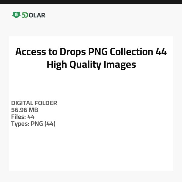 الوصول إلى مجموعة صور قطرات PNG - 44 صورة عالية الجودة