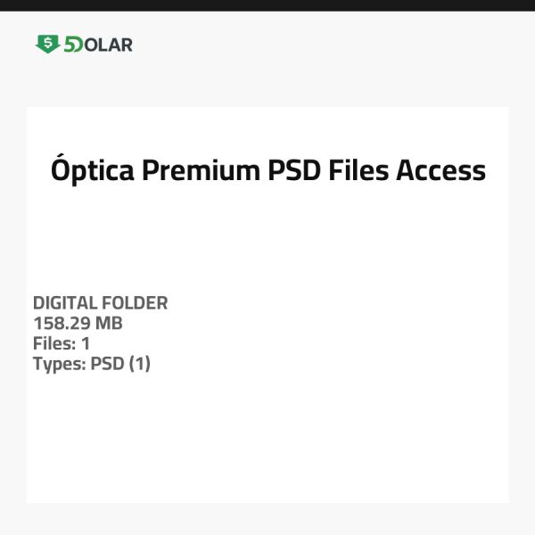 Óptica - Premium PSD-Dateizugriff