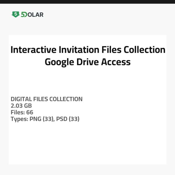 Interaktive Einladung Dateien Sammlung - Google Drive Zugriff
