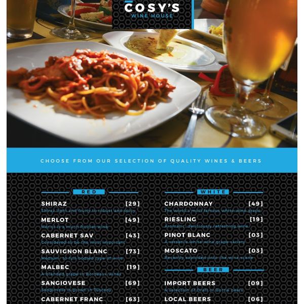 Professionelle Restaurantmenü-Vorlage Zugriff