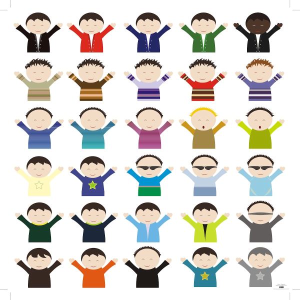 Cartoon Kunstsammlung - Zugriff auf Google Drive Ordner