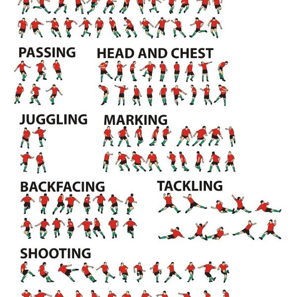 Esporte Futebol - Exklusive Sammlung von Grafischen Assets