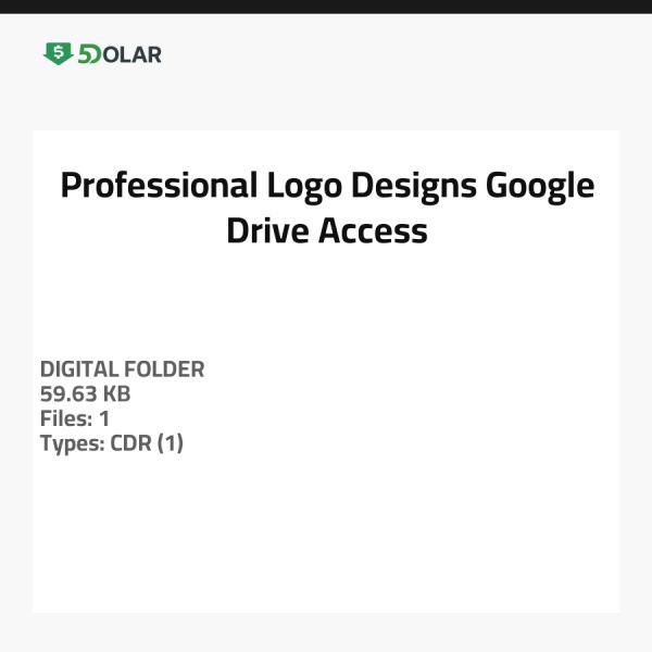 Professionelle Logo Designs - Google Drive Zugriff