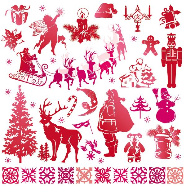 Natal - 20 EPS & JPG Elemente Zugriff