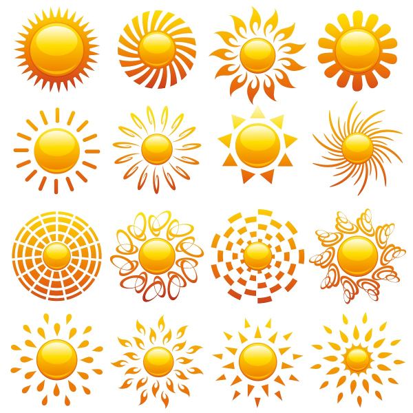 Sol - 32 EPS & JPG Elemente Sammlung