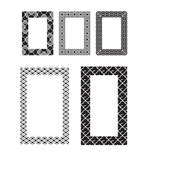 Grafgraf Diverse Silhouetten Set - 108 EPS Elemente