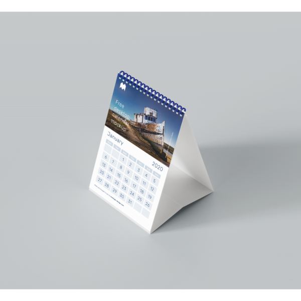 A5 Tischkalender Mockup Sammlung