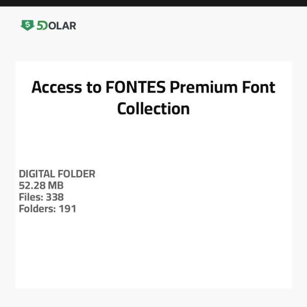 الوصول إلى FONTES - مجموعة الخطوط المميزة