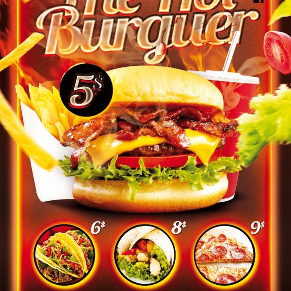 Fast Food Promotion Zugang - Kreative Marketingressourcen