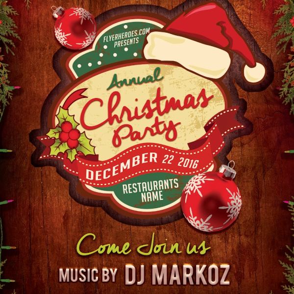 Jährliches Weihnachtsfeier Design Bundle