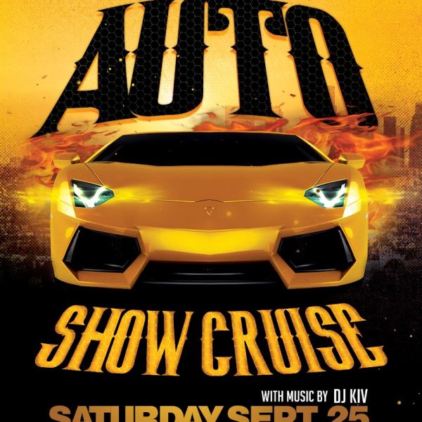 Auto Show v1 - Flyer-Vorlage & PSD-Zugang