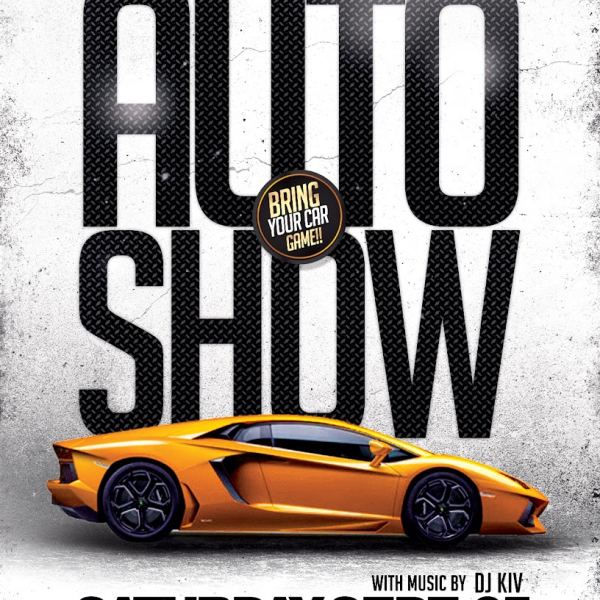 Auto Show v2 - Professioneller Flyer & Template-Zugang