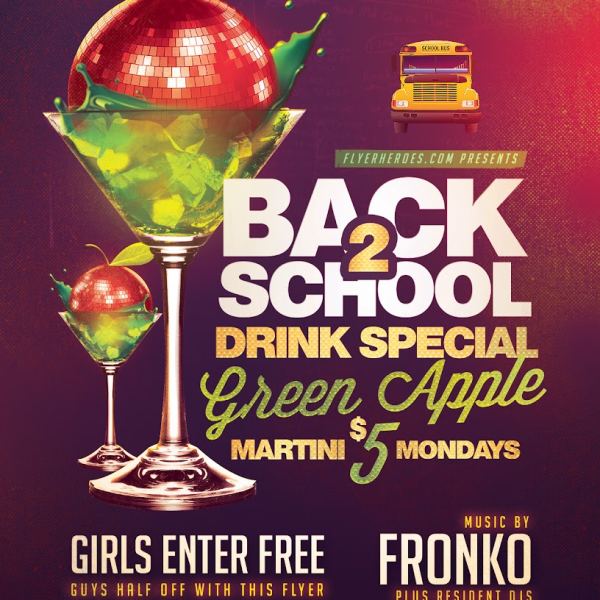 Back To School Drink Special Zugang