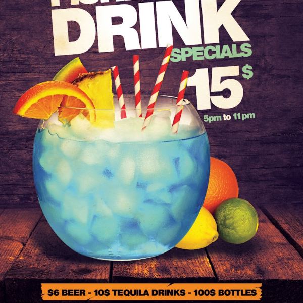 Fischschüssel Flyer V1 - Digitaler Designzugang