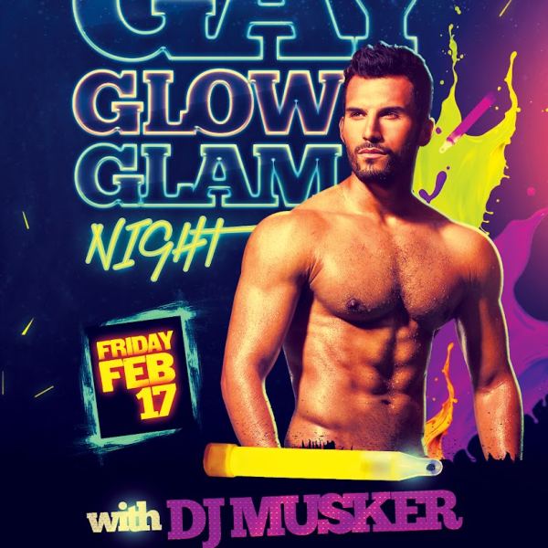 Gay Glam Flyer Design Paket