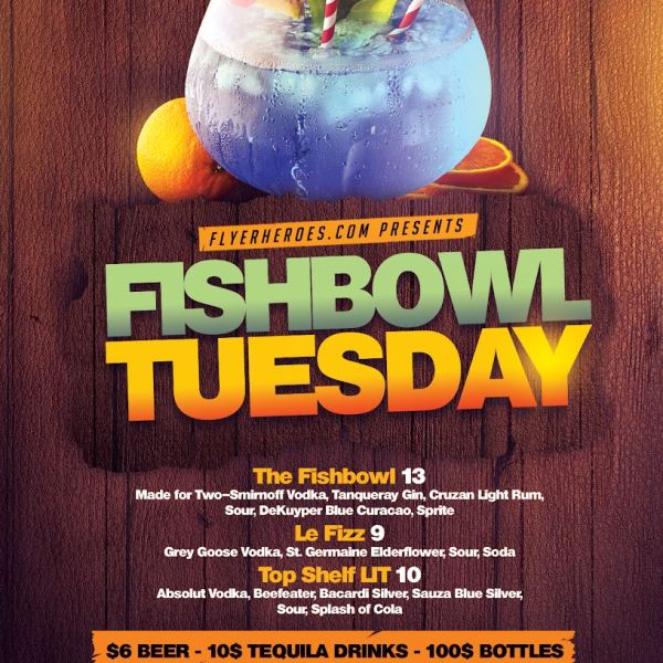 Fish Bowl Flyer V2 - Zugriff auf digitale Designressourcen