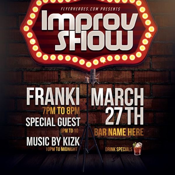 Zugang zu Marketingmaterialien für die Impro-Show