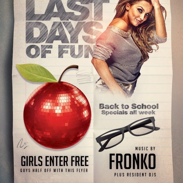 آخر يوم للعودة إلى المدرسة حزمة الموارد الرقمية