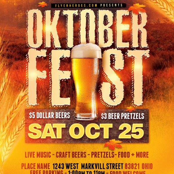 Rustikale Oktoberfest Digital Design Bundle