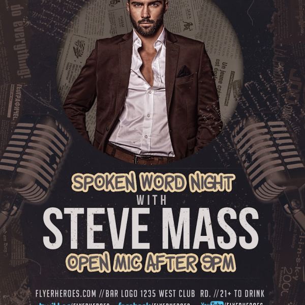 Spoken Word Night Kreative Assets