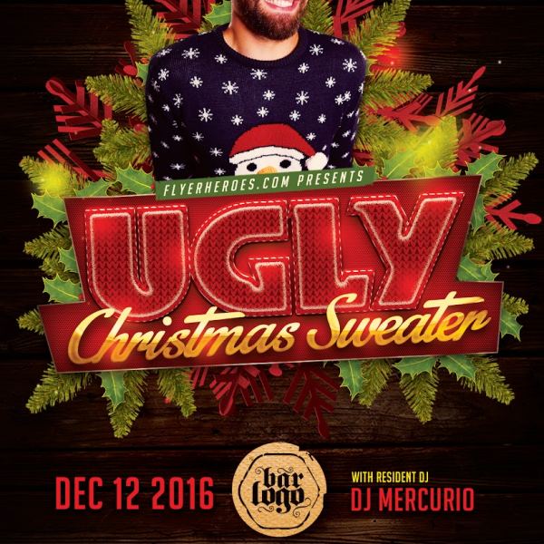 Hässlicher Pullover Weihnachten V2 - Digitale Designressourcen