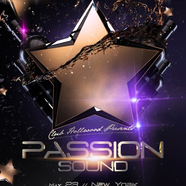 Passion Sounds Party Flyer Vorlage Zugang