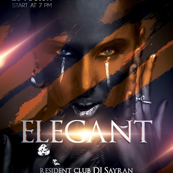 قالب منشور أنيق PSD وغطاء فيسبوك