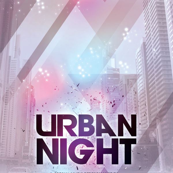 Urban Night – Flyer PSD Template & Facebook Cover Access