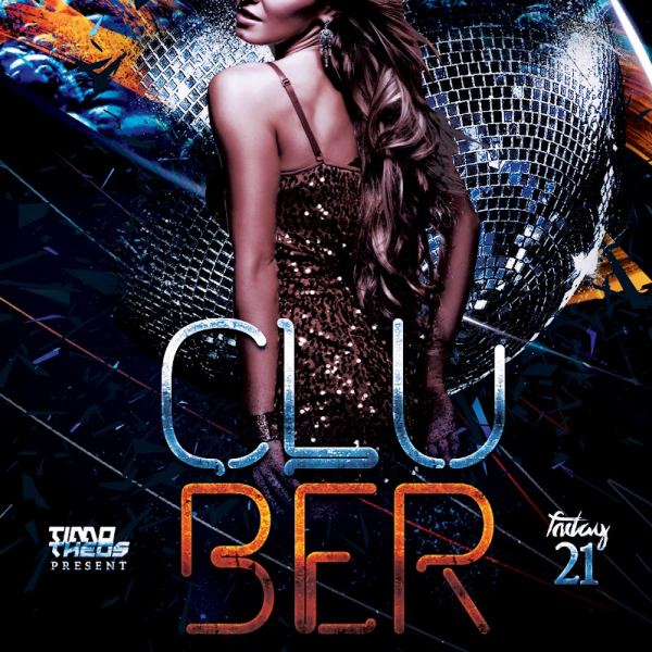 Cluber Flyer Template Access - Professional Design Files