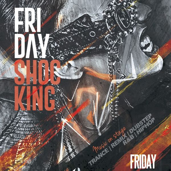 Freitag Schockierendes Flyer-Template V2 Zugriff