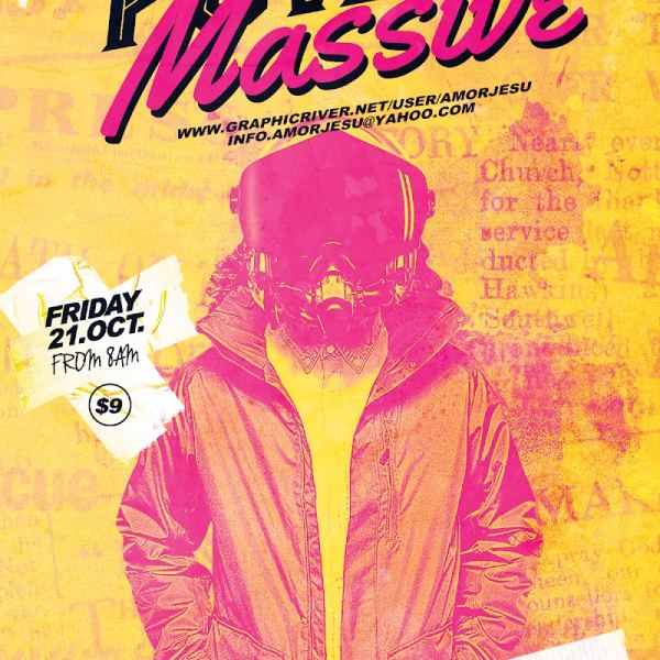 Gäste-DJ Flyer-Vorlage V4 - Professionelles Design-Zugriff