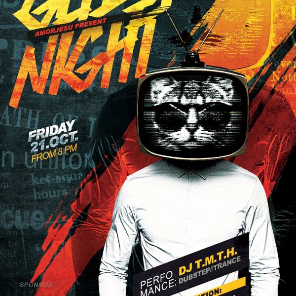 Gäste DJ Flyer Vorlage V5 - Greifen Sie auf Ihr kreatives Toolkit zu