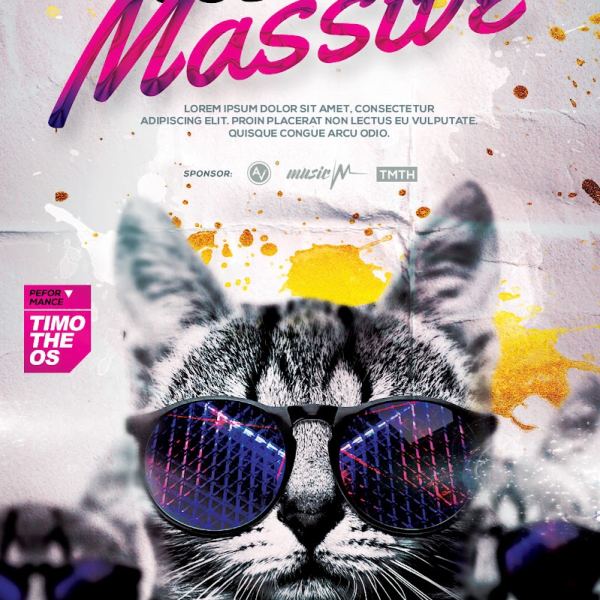 Mix Massive Flyer Template Zugriff