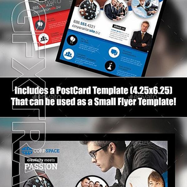 Business Flyer 40 With - Professional Design Package