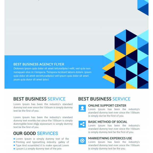 Professionelles Flyer-Design-Paket - Flyer-109