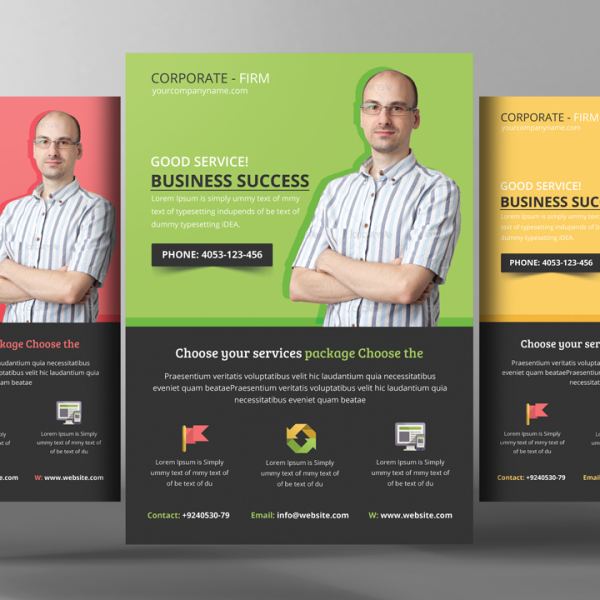 Professionelles Business Flyer Design Paket - Flyer-112