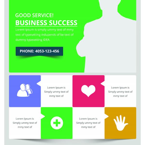 Professionelles Corporate Flyer Design Zugang - Flyer-113