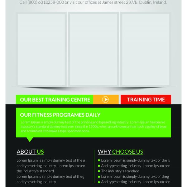 Fitness Flyer Design Package - Flyer-124