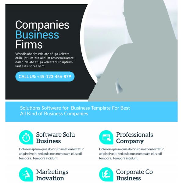 Corporate Business Flyer Design Paket - Flyer-137