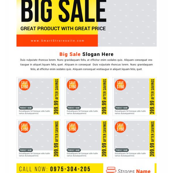 Professionelle Flyer-Vorlagen-Bundle - Zugriff auf Google Drive